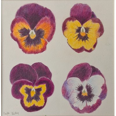 Kath Kelly - Pansies